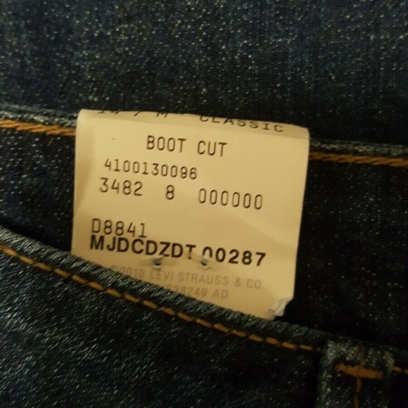 NWT Levis Jeans Bold Curve Classic Boot Cut - Picture 7 of 8
